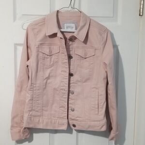 Market & Spruce Blush Jean Jacket